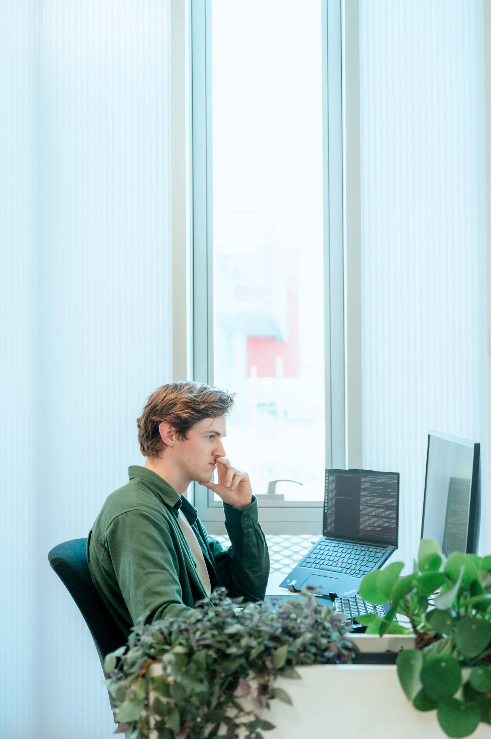 Researchable-engineer aan het werk